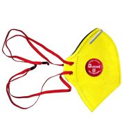 Durasafe Mask FFP2 DS 95V Valved Respirator | 94 Percent Filtration Efficiency for Fine Dust, Metal Fumes & Mist | Comfortable Welders Safety Mask for Construction, Grinding & Industrial Use UAE Bulk Price